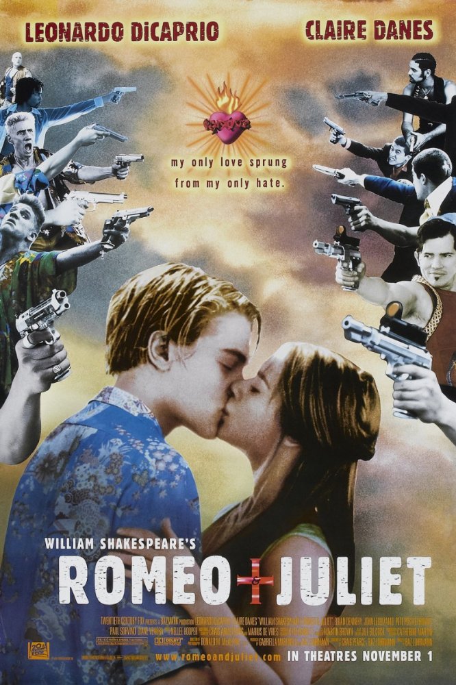 پوستر فیلم رومئو و ژولیت 1996 Poster Romeo + Juliet (1996)
