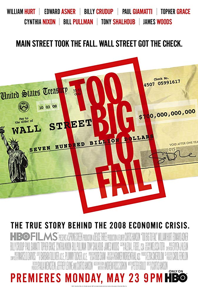 پوستر فیلم بزرگتر از آنکه شکست بخورد (2015) سایت کلاسی فیلم Too Big to Fail