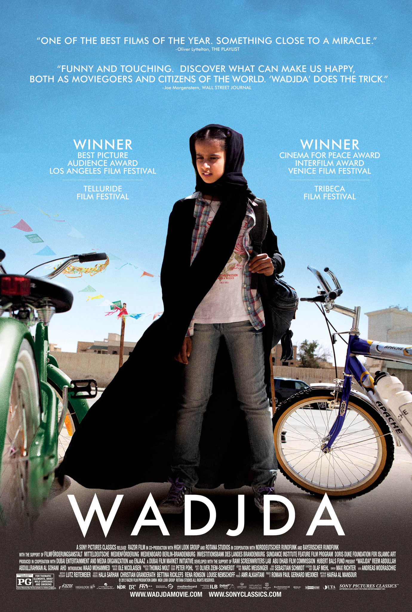 Wadjda 2012 Poster Classifilm.com وجده