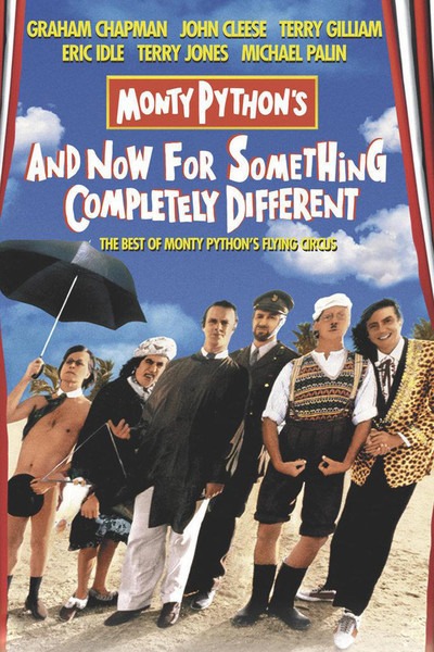 پوستر فیلم «و اینک چیزی کاملا متفاوت» مونتی پایتون And now for something completely different (1971) Classifilm.com