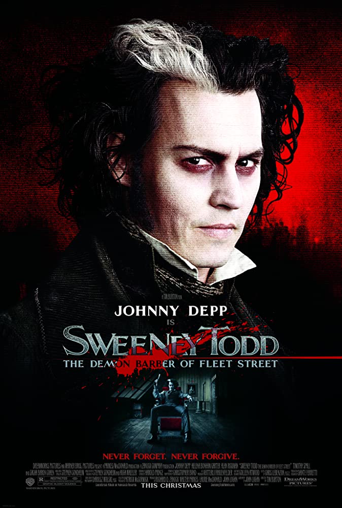 پوستر فیلم «سوئینی تاد» Sweeney Todd (2007) Classifilm.com
